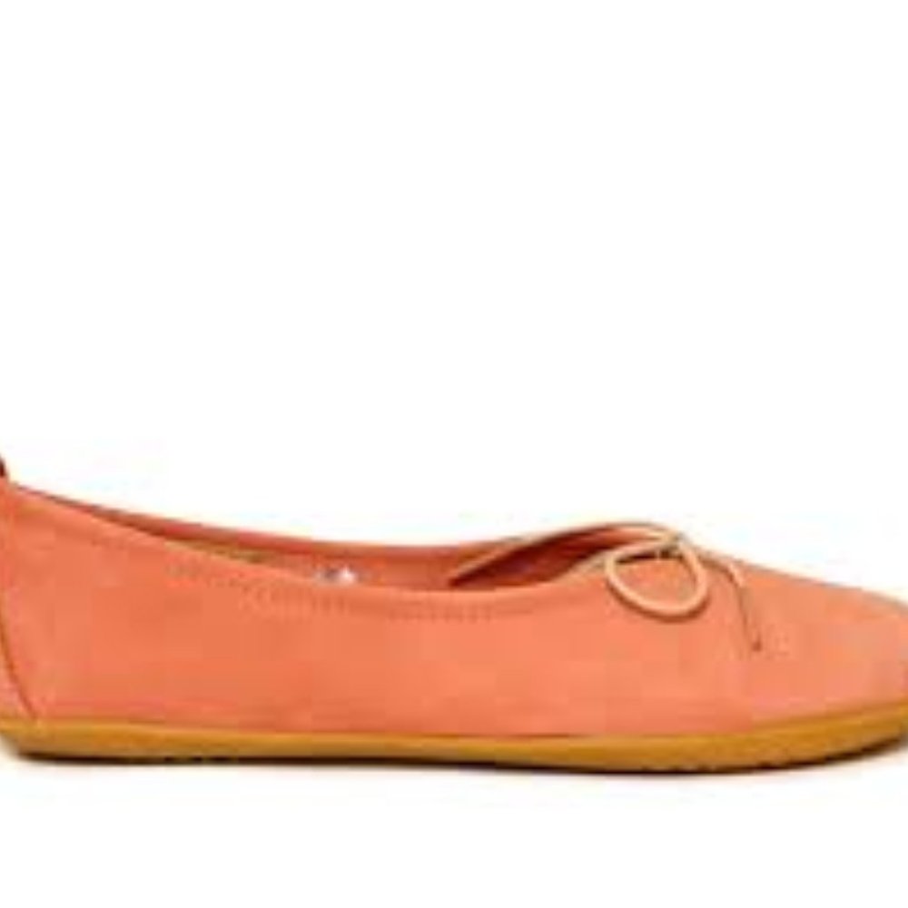 Vivo Barefoot Leather Pink Ballet Flat